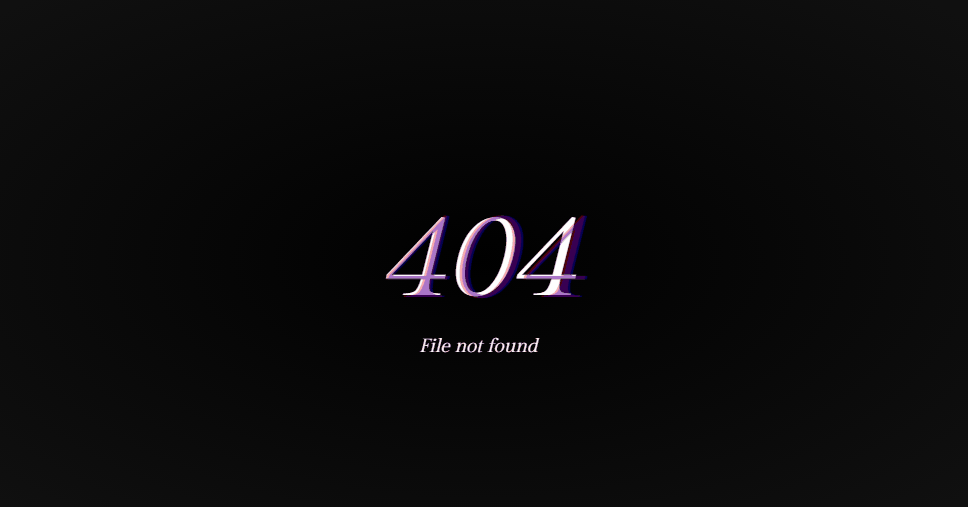 [亲测可用]22个404页面动态模板-单文件版