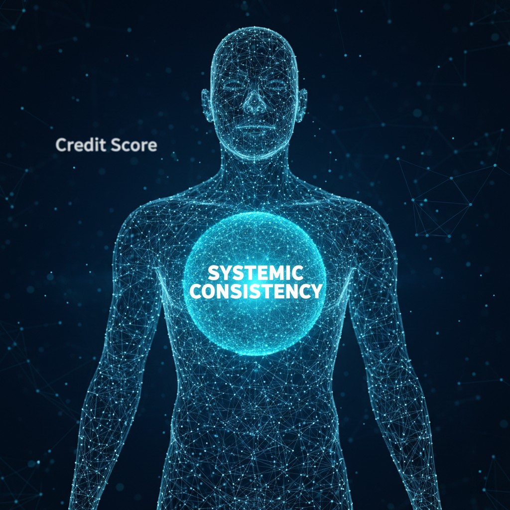 Chart showing the separation of mortgage property value from borrower behavior (Decoupling) in 2026.