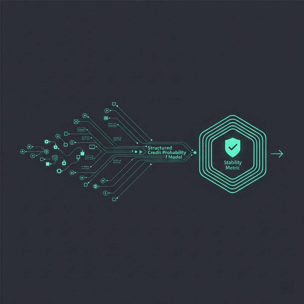 Diagram showing 2026 Digital Footprint Correlations mapping unstructured metadata to credit probability.