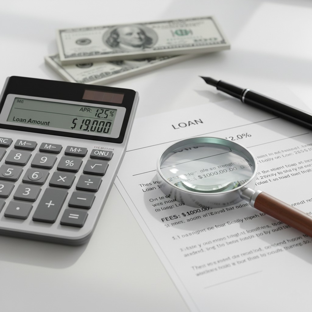 Discover why your $20,000 loan might only deposit $19,200. Learn how to calculate loan origination fees, compare APR vs. Interest Rate, and find no-fee lenders in 2026.