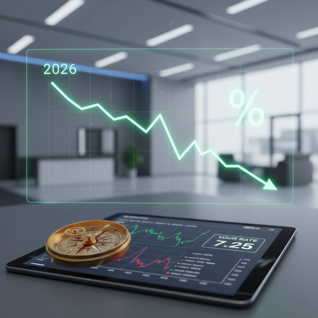2026 interest rate projection matrix, fed pivot impact on personal loans, debt consolidation APR chart.