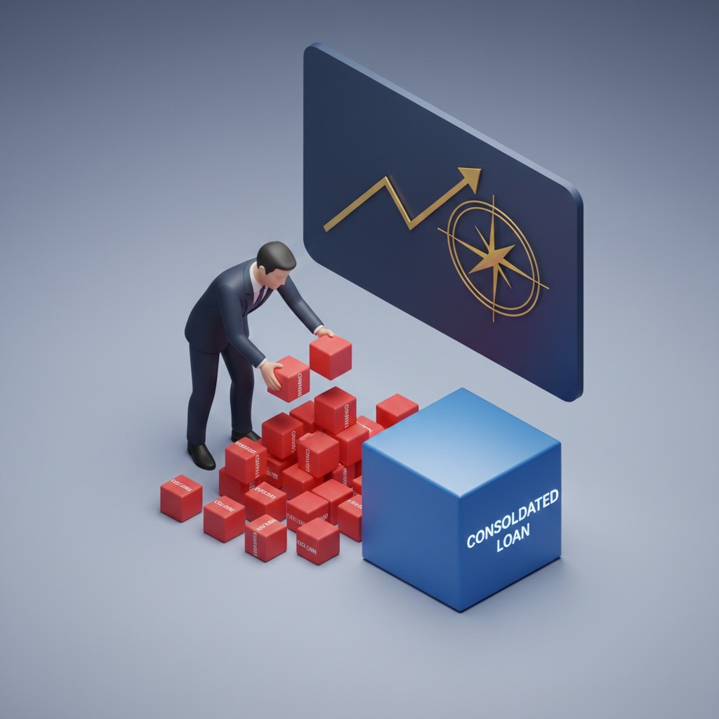 A complete debt consolidation guide 2026 flowchart for smart borrowing