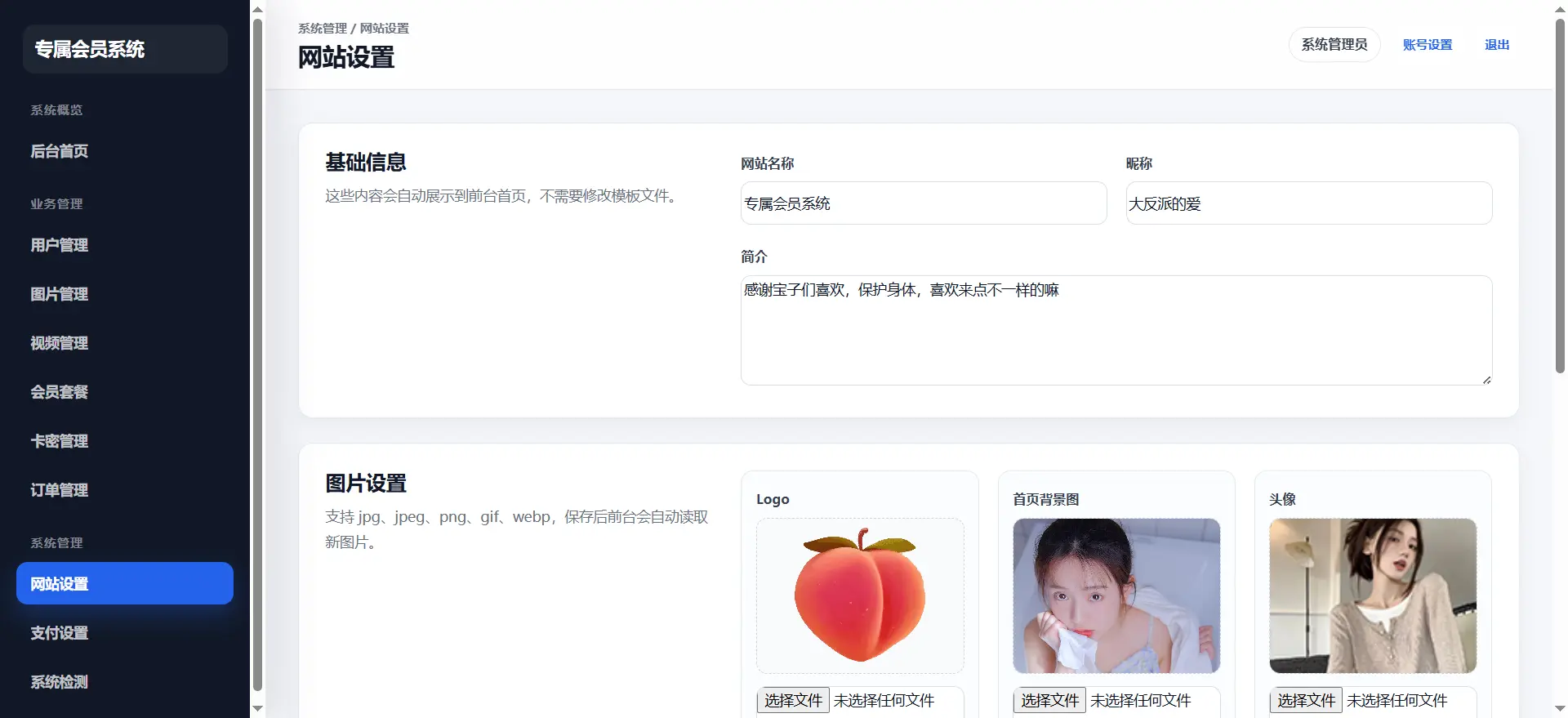 [亲测可用]专属会员打赏付费系统（包含搭建教程+配置教程）