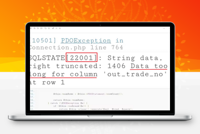 [亲测解决]SOLSTATEL22001]:String data,1406 Data tooright truncated:long for columnout_trade_noat row 1-学社山中人