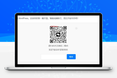 Code-verification网站微信或QQ二维码验证引导关注-WordPress插件-学社山中人